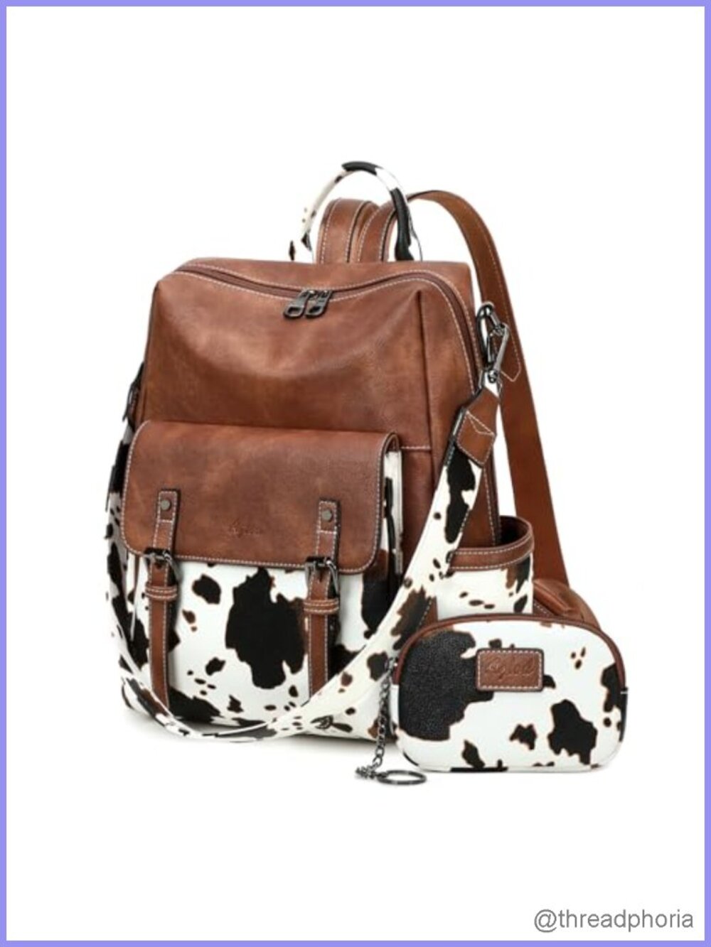 PU Leather Women's Fashion Backpack Purse Laptop Shoulder Bag Travel Handbag